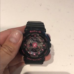 Black Baby G-shock watch